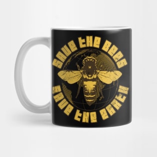 Save The Bees Save The Earth Mug